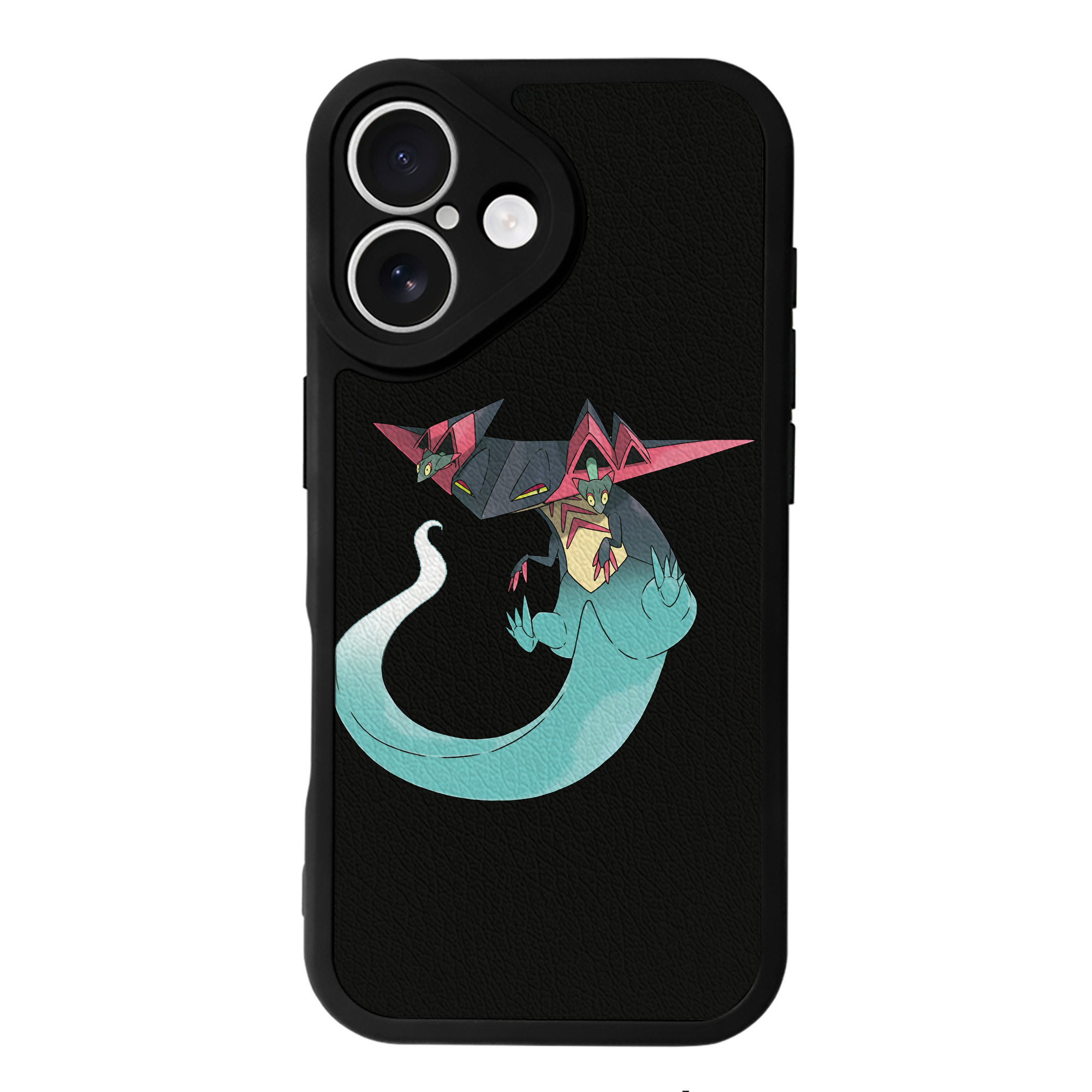 （画像用） ポケットモンスター Pokémon 【iPhone 16シリーズ対応】シリコンスマホケース（レザー調） 材質：シリコン